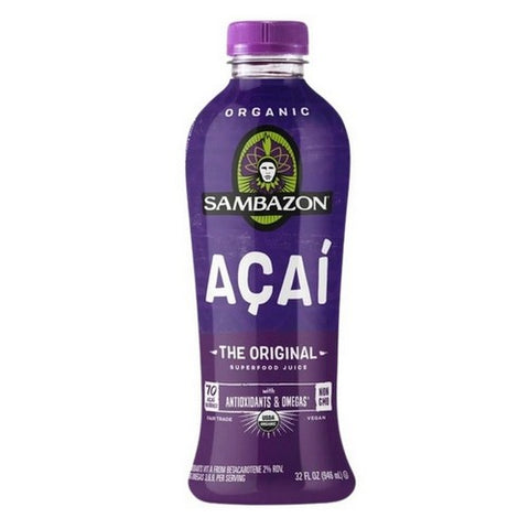 Organic Acai Juice The Original 32 Oz (Case Of 6) by Sambazon