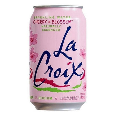Lacroix, Sparkling Water Cherry Blossom, 12 Oz X 8 Count (Case Of 3) Lacroix