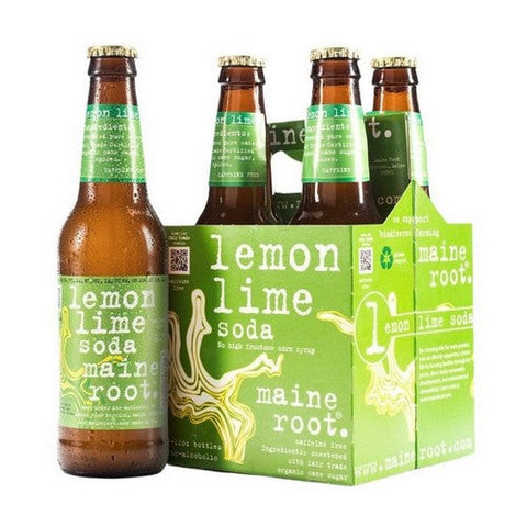 Maine Root, Lemon Lime Soda, 12 Oz X 4 Count (Case Of 6) Maine Root