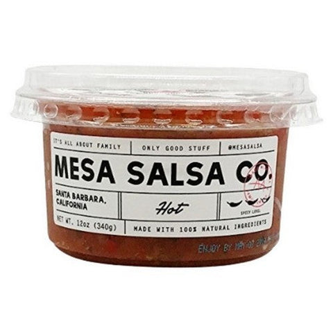 Mesa Salsa Company, Hot Red Salsa, 12 Oz (Case Of 12) Mesa Salsa Company