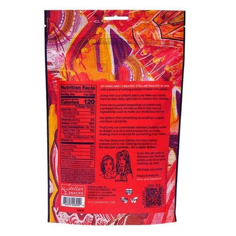 Stellar Snacks, Sweet Spunky Pretzel Braids, 5 Oz (Case Of 6) Stellar Snacks