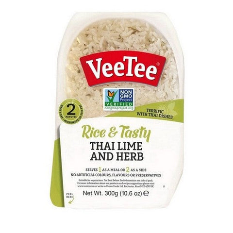 Veetee, Rice And Tasty Thai Lime And Herb, 10.6 Oz (Case Of 6) Veetee