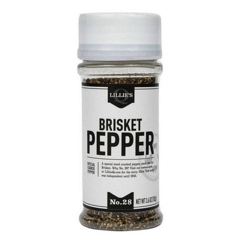 Lillies Q, Brisket Pepper Rub, 3.6 Oz (Case Of 6) Lillies Q