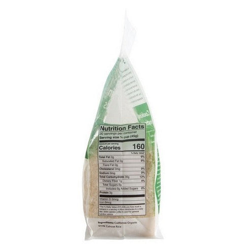 True Origin Foods, Rice Calrose CA White, 32 Oz (Case Of 6) True Origin Foods