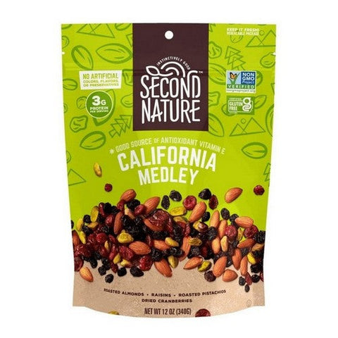 Second Nature, Simplicity Nut Medley, 12 Oz (Case Of 6) Second Nature