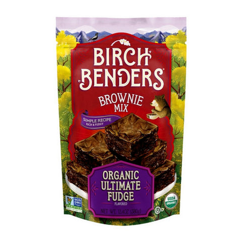 Birch Benders, Organic Ultimate Fudge Brownie Mix, 13.4 Oz (Case Of 6) Birch Benders
