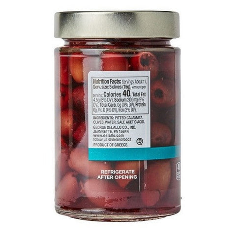Delallo, Olives Calamata Pitted, 5.3 Oz (Case Of 6) Delallo