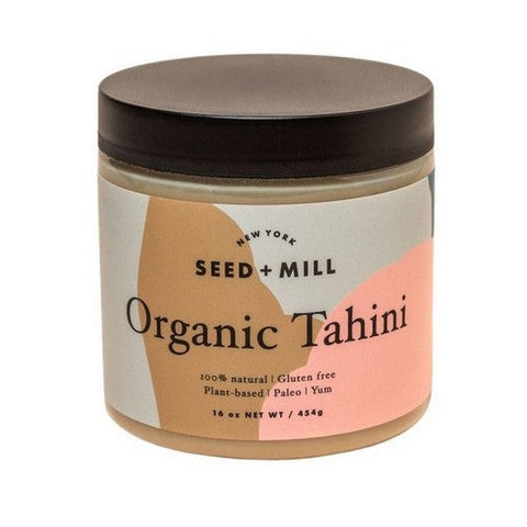 Seed Plus Mill, Organic Tahini, 16 Oz (Case Of 6) Seed Plus Mill