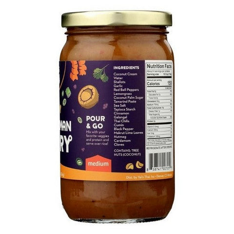 Yais Thai, Massaman Curry Sauce, 16 Oz (Case Of 6) Yais Thai