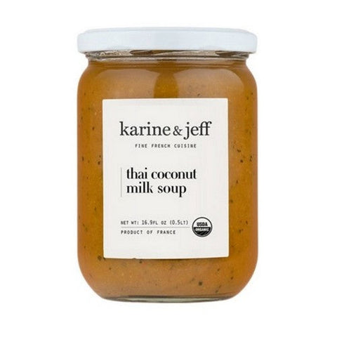 Karine And Jeff, Thai Coconut Milk Soup, 16.9 Oz (Case Of 6) Karine And Jeff