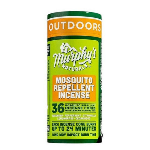 Murphys Naturals, Mosquito Repellent Incense Cone, 3.96 Oz (Case Of 6) Murphys Naturals