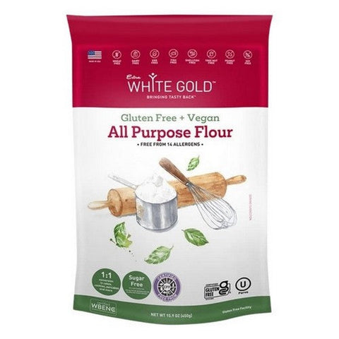 Extra White Gold, Flour All Purpose, 15.9 Oz (Case Of 6) Extra White Gold