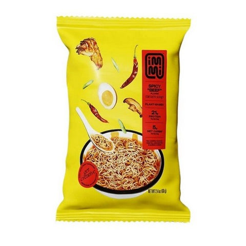 Immi, Ramen Spicy Beef Flavor, 2.4 Oz (Case Of 6) Immi