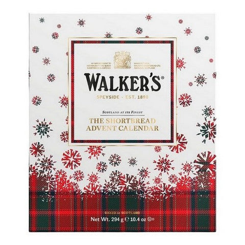 Walkers, Shortbread Advent Calendar, 10.4 Oz (Case Of 6) Walkers