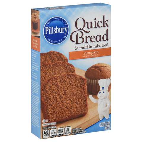 Quick Bread Pumpkin Mix 14 Oz (Case Of 12) by Pillsbury