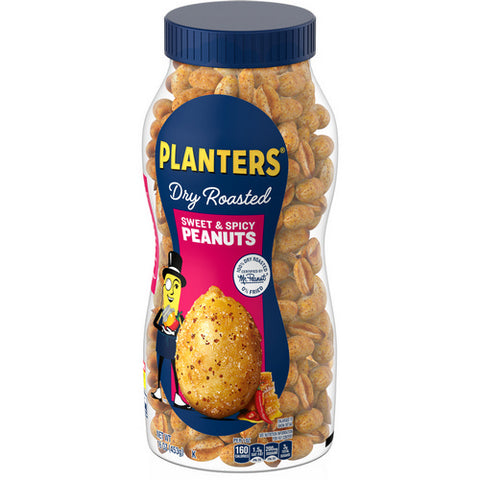 Sweet And Spicy Peanuts 16 Oz (Case Of 12) by Planters