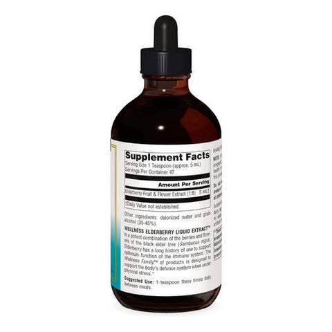 Source Naturals, Wellness Elderberry Liquid Extract, 8 oz Source Naturals