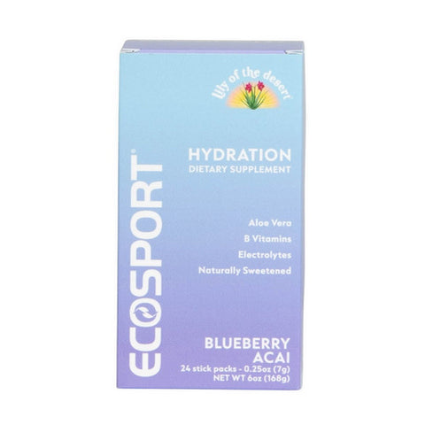 Lily Of The Desert, EcoSport Hydration Blueberry Acai, 24 Count Lily Of The Desert
