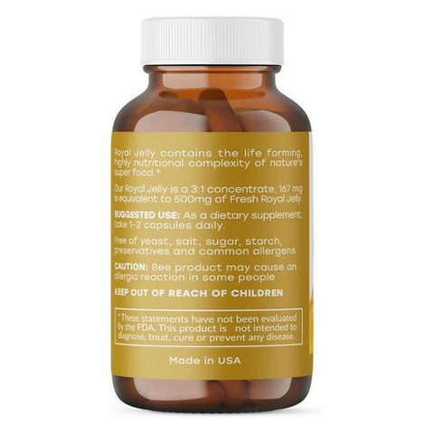 Apihaus, Royal Jelly, 500 Mg, 90 Capsules Apihaus