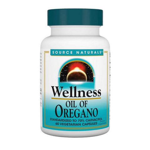 Source Naturals, Wellness Oil of Oregano, 60 Caps Source Naturals