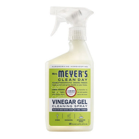 Mrs. Meyers Clean Day, Lemon Verbena Vinegar Gel Cleaning Spray, 16 Oz Mrs. Meyers Clean Day