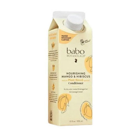 Babo Botanicals, Mango & Hibiscus Nourishing Conditioner, 12 Oz Babo Botanicals