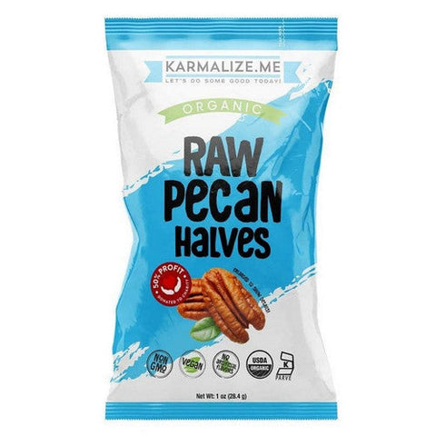 Karmalize.Me, Raw Pecan Halves, 1 Oz Karmalize.Me