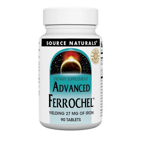 Source Naturals, Advanced Ferrochel, 90 Tabs Source Naturals
