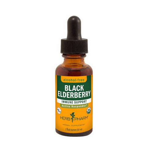 Herb Pharm, Black Elderberry Glycerite, 1 Oz Herb Pharm