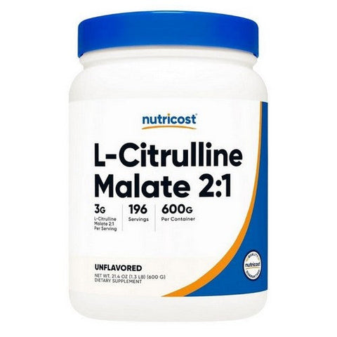 Nutricost, L-Citrulline Malate 2:1 Powder, 600 Grams Nutricost