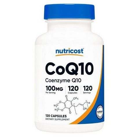 Nutricost, CoQ10 Capsules, 100 Mg, 120 Count Nutricost