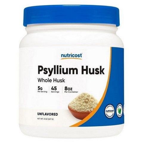 Nutricost, Psyllium Husk Whole Husk Powder, 8 Oz Nutricost