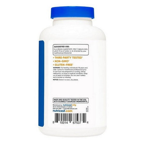 Nutricost, Milk Thistle Capsules, 1000 Mg, 240 Count Nutricost