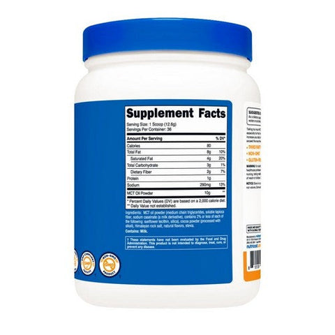 Nutricost, MCT Oil Powder Salted Caramel, 1 Lb Nutricost