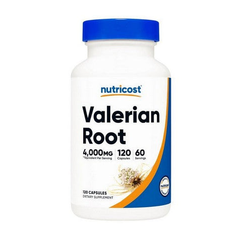 Nutricost, Valerian Root Capsules, 4000 Mg, 120 Count Nutricost