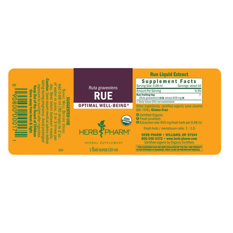 Herb Pharm, Rue Extract, 1 Oz Herb Pharm