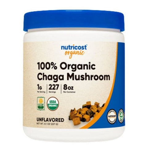 Nutricost, Chaga Powder Organic, 8 Oz Nutricost