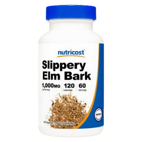 Nutricost, Slippery Elm Capsules, 1000 Mg, 120 Count Nutricost