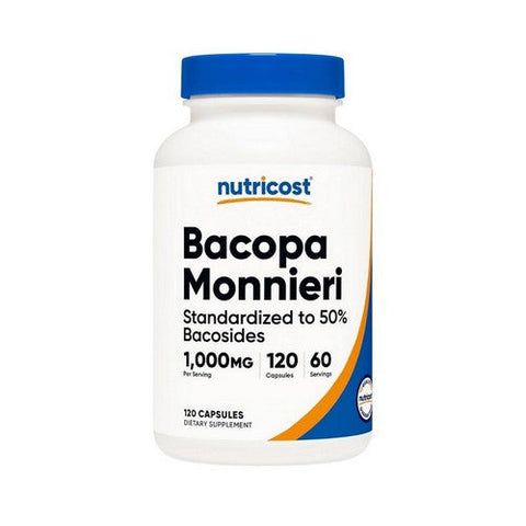 Nutricost, Bacopa Monnieri, 1000 Mg, 120 Count Nutricost