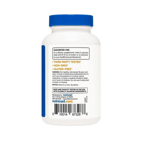 Nutricost, Bacopa Monnieri, 1000 Mg, 120 Count Nutricost