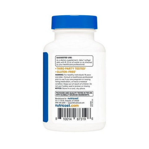 Nutricost, Astaxanthin, 6 Mg, 120 Softgels Nutricost