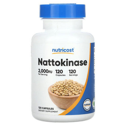 Nutricost, Nattokinase 2,000 FU Capsules, 100 Mg, 120 Count Nutricost
