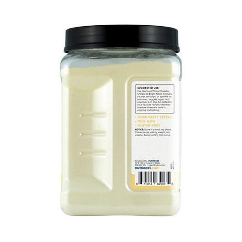 Nutricost, Pantry White Cheddar Cheese Powder, 2.53 Lbs Nutricost