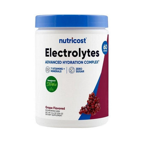 Nutricost, Electrolytes Advanced Hydration Complex Grape, 8.4 Oz Nutricost