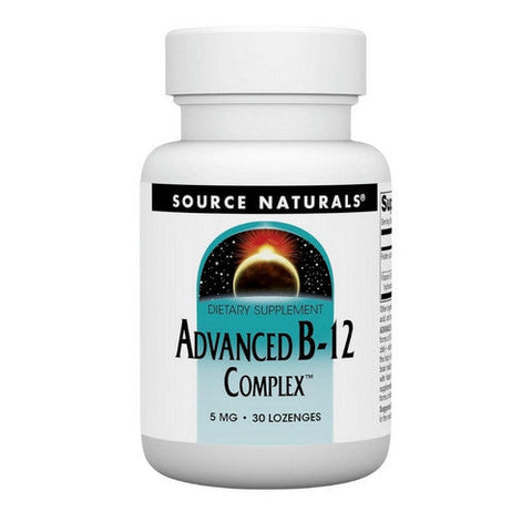 Source Naturals, Advanced B-12 Complex, 30 Tabs Source Naturals