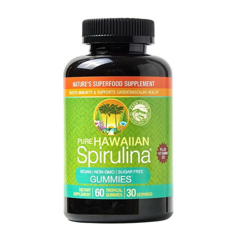 Hawaiian Spirulina Gummies 60 Count by Nutrex Hawaii