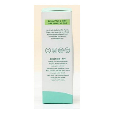 Latika Soap, Shower Steamers Breathe And Release, 3 Count Latika Soap