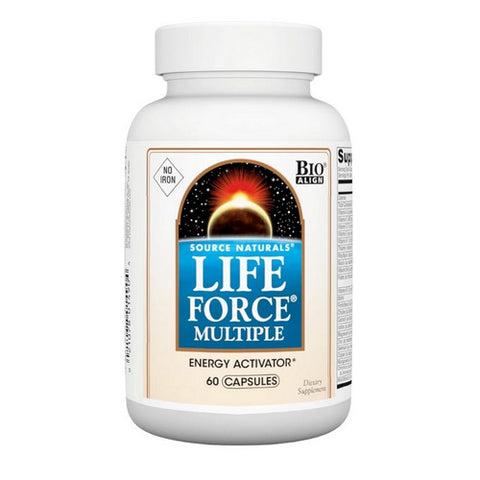 Source Naturals, Life Force Multiple No Iron, 60 Caps (No Iron) Source Naturals