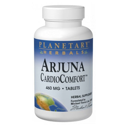 Planetary Herbals, Arjuna CardioComfort, 120 Tabs Planetary Herbals