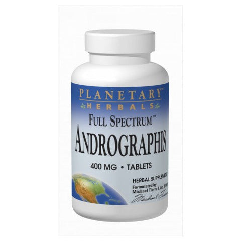 Planetary Herbals, Full Spectrum Andrographis, 120 Tabs Planetary Herbals